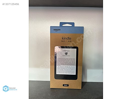 AMAZON KINDLE GEN11 16GB BLACK SIFIR-TAKAS-KURYE - Amazon Kindle