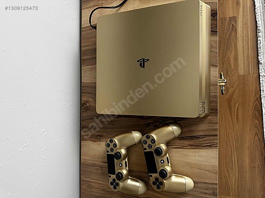 PlayStation 4 Slim Gold Edition 500GB. sahibinden.comda - 1309125473