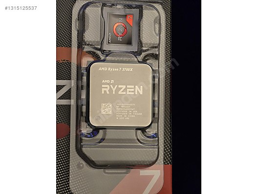 AMD Ryzen 7 3700x İşlemci - Wraith Prism RGB SOĞUTUCU DAHİL on