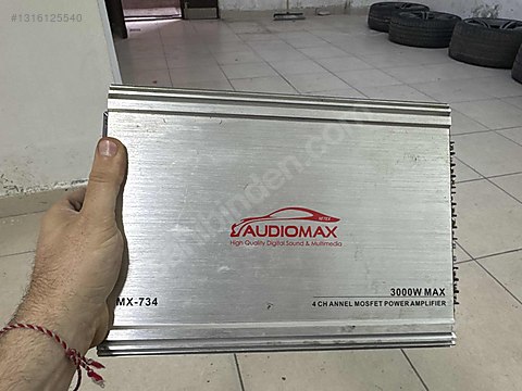 Amfi / Audiomax mx-734 3000w 80rms sahibinden.comda - 1316125540