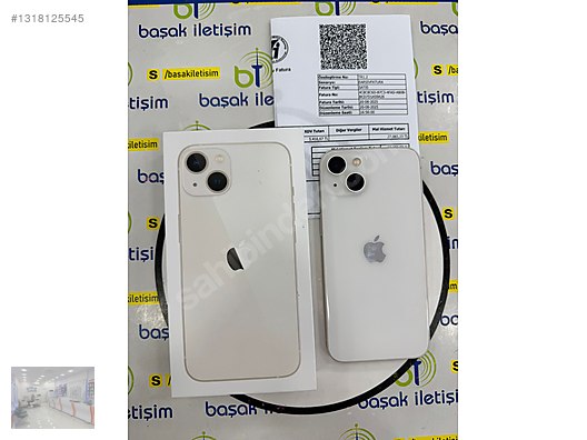 Apple / iPhone 13 / 14.5 AY GARANTİLİ İPHONE 13 128 GB BEYAZ PİL