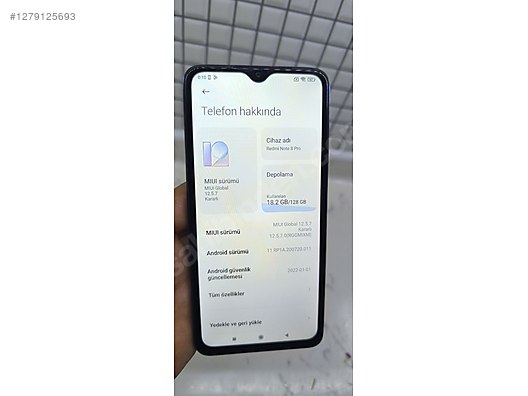 İkinci El ve Sıfır Alışveriş / Cep Telefonu & Aksesuar / Cep Telefonu / Xiaomi / Redmi Note 8 Pro