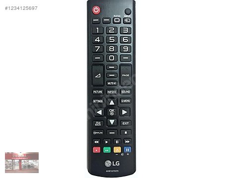 Télécommande de Remplacement pour LG AKB74475490 TV téléviseur / L1162
