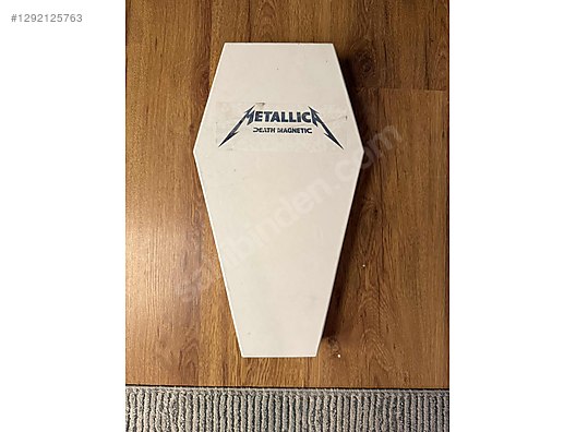 Metallica Death Magnetic Coffin Box (Özel Seri) %100 Orijinal