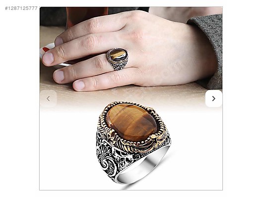 İkinci El ve Sıfır Alışveriş / Takı & Mücevher / Yüzük / Gümüş