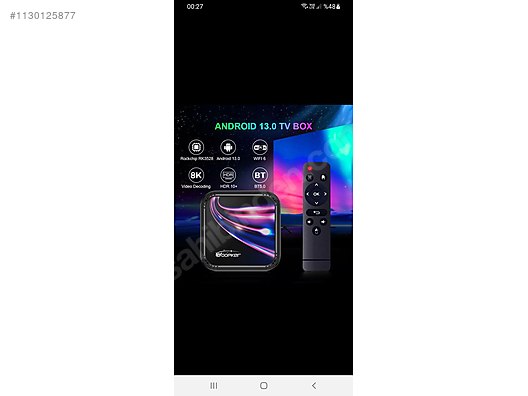 Woopker 2023 Android 13 TV Box K52 RK3528 Smart 8K Wifi6 BT5  da - 1130125877