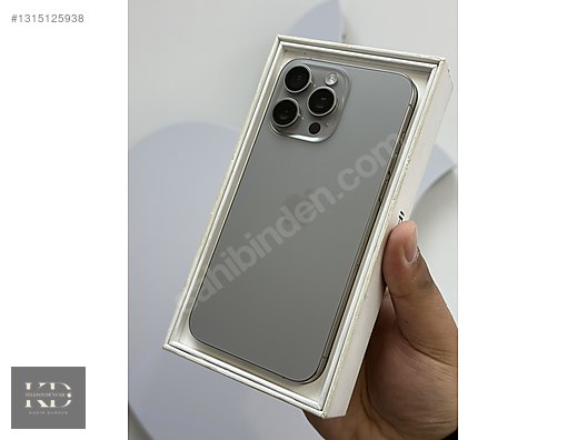 Apple / iPhone 15 Pro Max / İPHONE 15 PRO MAX 256GB TERTEMİZ KD