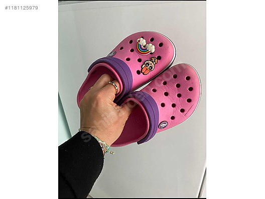 Pembe crocs at sahibinden 1181125979