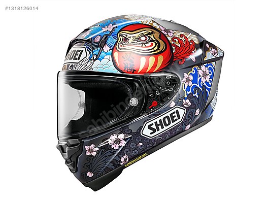 Shoei X-Fifteen Marquez Motegi5 - Kapalı Kasklar Uygun