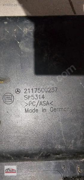 Mercedes E Bakalitler