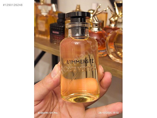 LOUIS VUITTON L'IMENSITE 100ml 残量約50ml Louis Vuitton L'immensite EDP 100 ml Parfüm on sahibinden.com