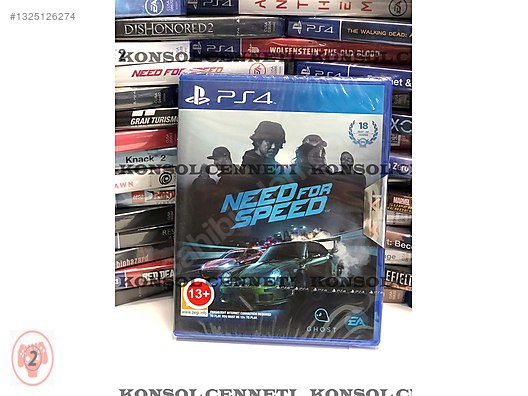 Need For Speed - PS4 - SIFIR - OYUN - TAKAS - BAKIRKÖY MEYDAN