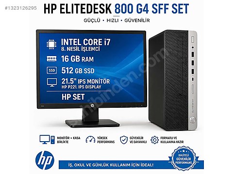 HP / HP ELITEDESK 800 G4 SFF SET sahibinden.comda - 1323126295