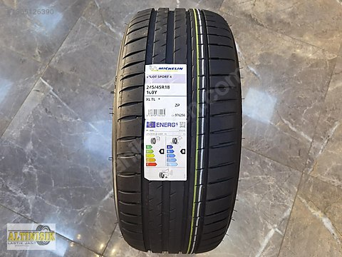 MICHELIN 245/45R18 PILOT SPORT 4* RUNFLAT 2026 YAZ LSTK ALTINIŞK