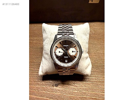 Diğer Markalar / MAEN Brooklyn 36 Triple Calendar-Champagne Panda