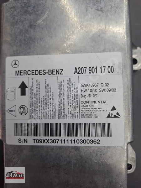 Mercedes E Airbag Beyni