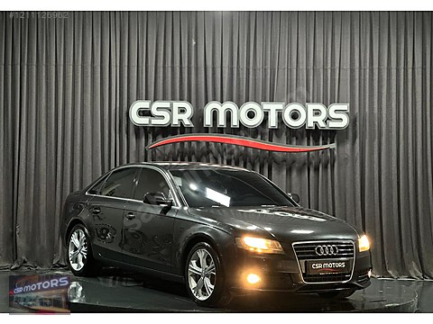 CSR MOTORS-2010 AUDİ A4 1.8 TFSI-BEJ-HATASIZ BOYASIZ-108.000...