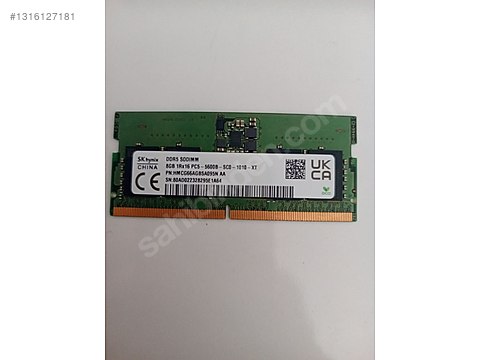 SK HYNIX 8GB DDR5 5600MHZ RAM sahibinden.comda - 1316127181