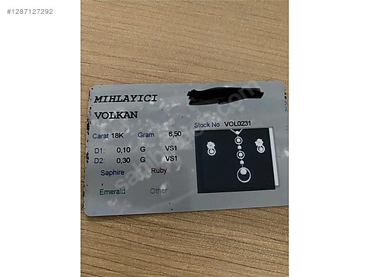 İkinci El ve Sıfır Alışveriş / Takı & Mücevher / Takı Seti / Pırlanta