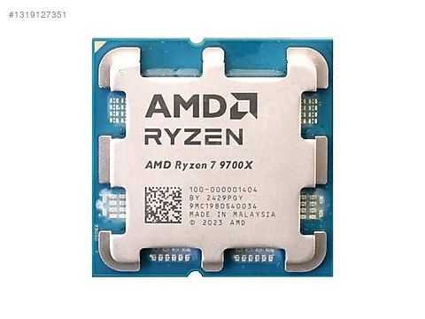 AMD Ryzen 7 9700X パルク/未使用 Amd Ryzen 9700x işlemci sahibinden.comda - 1319127351
