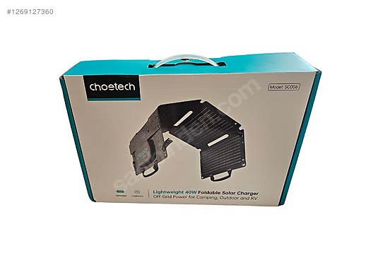 Güneş Enerjisi Sistemi - Sıfır Katlanır 40 W Güneş (Solar) Panel