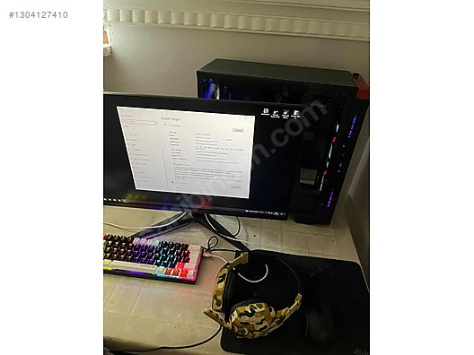 Toplama / RX 6600 & R5 5500 Full Set Oyuncu Bilgisayarı + Monitör