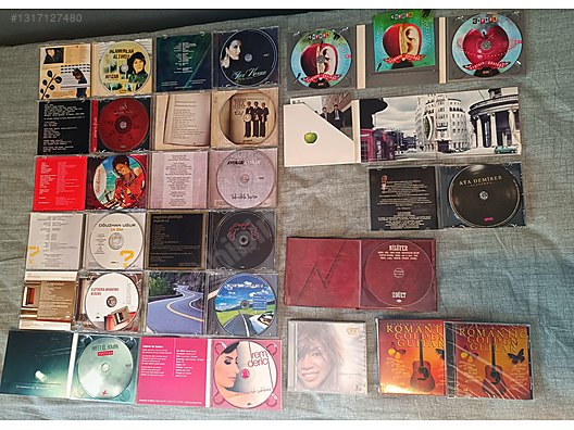 18 Adet Karışık Orijinal CD Lotu (2 Adet Sıfır Jelatinli