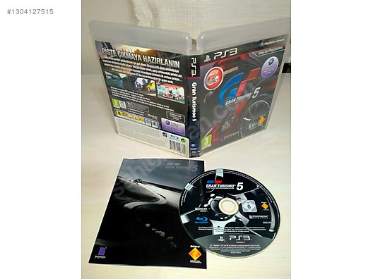 PS3 Gran Turismo 5 kitapçıklı çiziksiz on sahibinden.com - 1304127515
