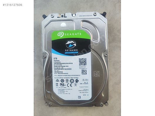 Seagate 6TB SkyHawk Hard Disk 3.5 Özel üretim sahibinden.comda