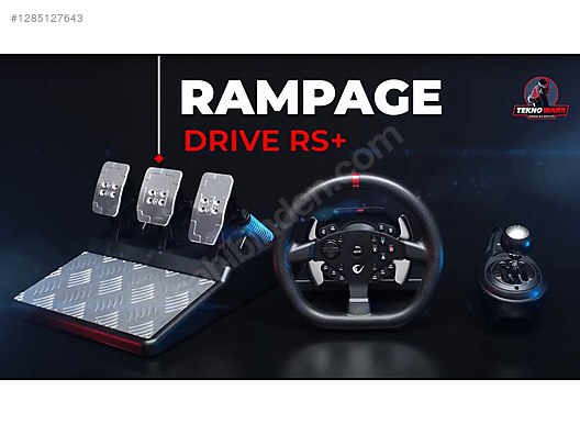 Used & Brand New Items / Gaming & Gamers Exclusive / Gaming Equipment / PC Game Racing Wheels