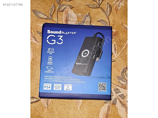 Satilik Creative Sound Blaster G3 Sifir At Sahibinden Com