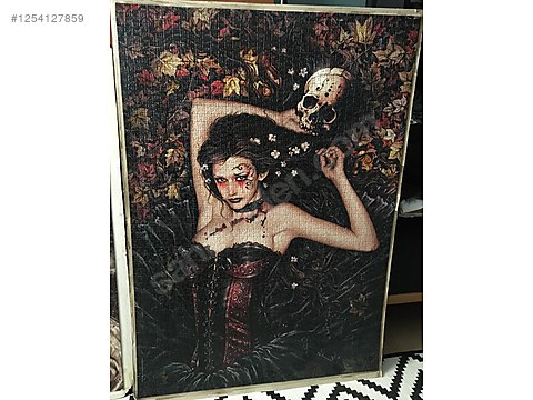 İkinci El Art Puzzle Puzzle - Çerçevesiz 2 adet Gothic puzzle