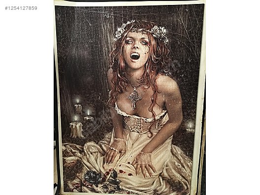 İkinci El Art Puzzle Puzzle - Çerçevesiz 2 adet Gothic puzzle