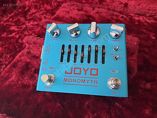 Joyo Monomyth Bas Preamp Pedalı Modern Bas Tonu - Efekt Pedalı ve