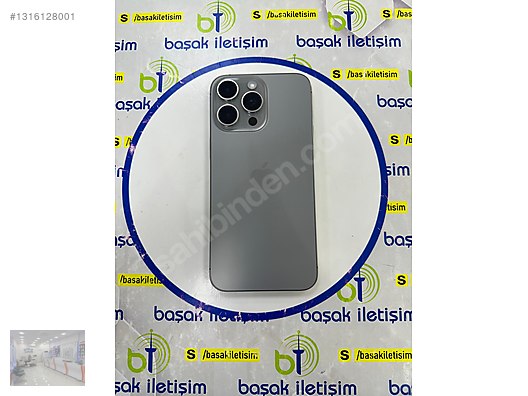 Apple / iPhone 15 Pro Max / İPHONE 15 PRO MAX 256 GB NATUREL PİL