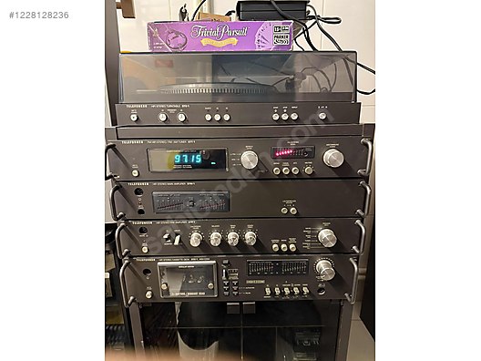 İnanılmaz Temiz Telefunken Müzik Seti İlk sahibinden - İkinci El