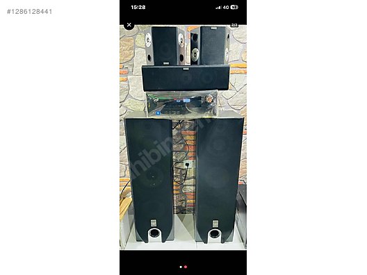 Trident av 831a anfı Goldmaster - İkinci El Trident Set Hoparlörü