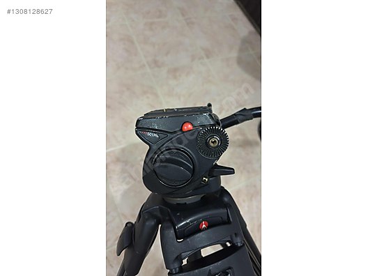 Manfrotto 501 HDV kafa, manfrotto 525 MVB tripot on sahibinden.com