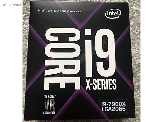 Intel Core i9-7900X İşlemci (X299 Soket / LGA2066) sahibinden