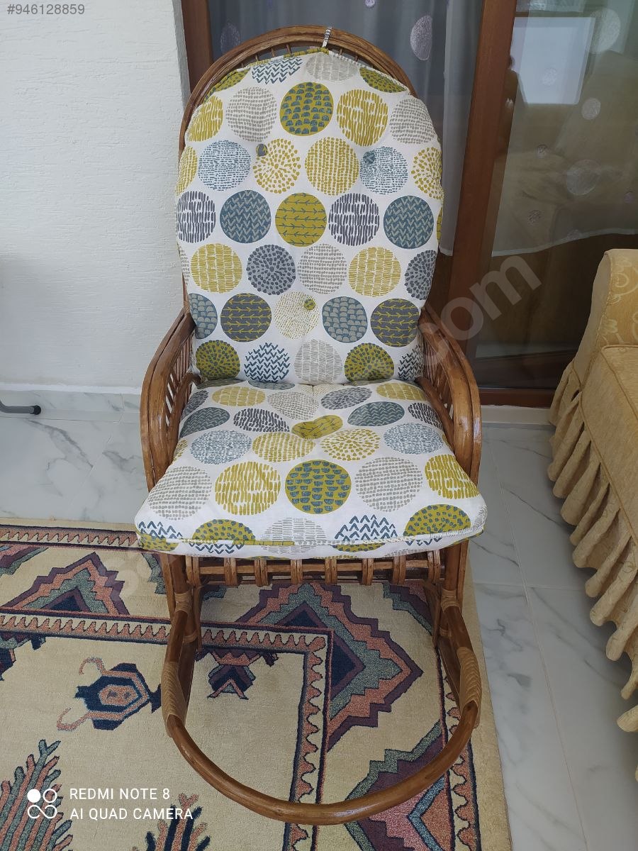 İkinci El Bambu Sallanan Koltuk 946128859
