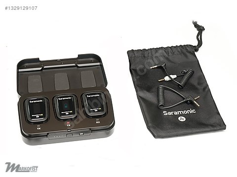 Mikrofon / Saramonic Blink 500 ProX B2 2li Kablosuz Yaka Mikrofonu