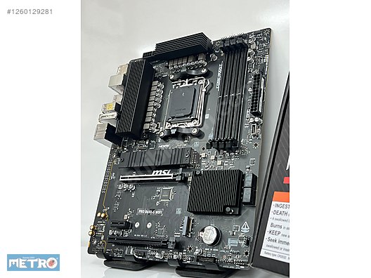 MSI PRO B650-S Wi-Fi DDR5 Anakart - Anakart ve Tüm Masaüstü Bilgisayar Parçaları sahibinden.com'da