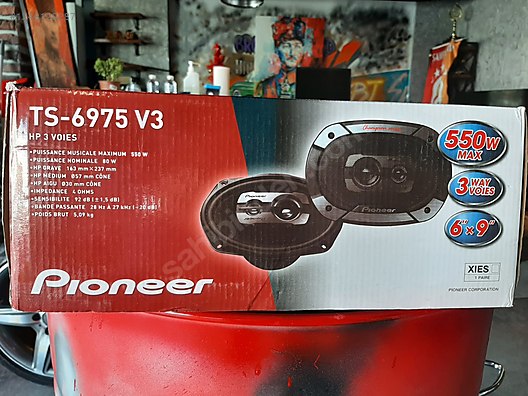 PIONEER TS-6975 V3 550 WATT ŞAMPİYON SERİSİ OVAL HOPERLOR - Sıfır