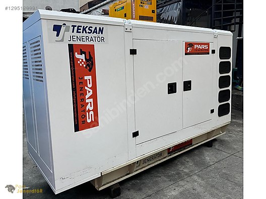 78kVA TEKSAN DEUTZ SIFIR KABİNLİ JENERATÖR PARS 2. EL ALIM SATIM