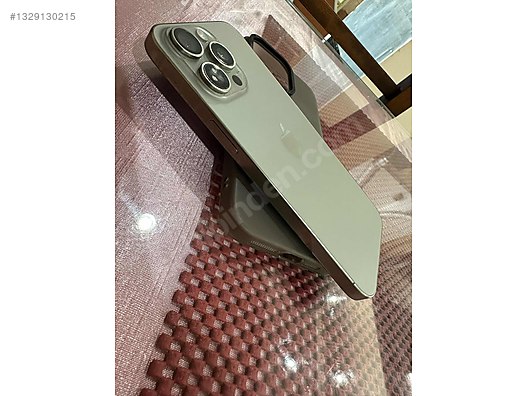 Apple / iPhone 15 Pro Max / İPhone 15 Pro Max hatasız çiziksiz pil