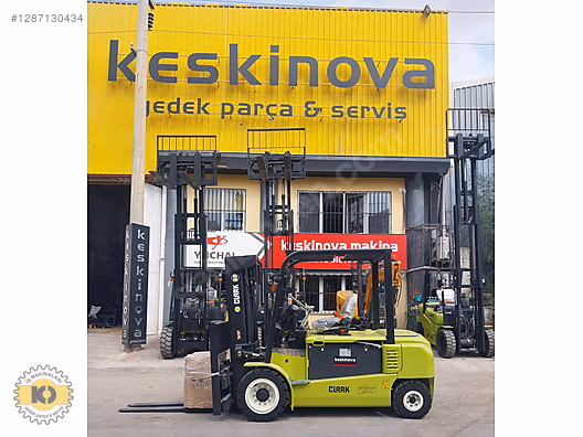 CLARK 5 TON AKÜLÜ FORKLİFT 4300MM TRP ASANSÖR H.TESLİM
