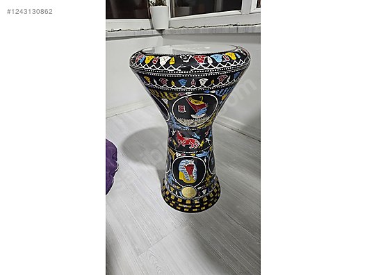 Gef elfan şeffaf deri 23 cm - Darbuka ve Diğer Vurmalı Çalgılar
