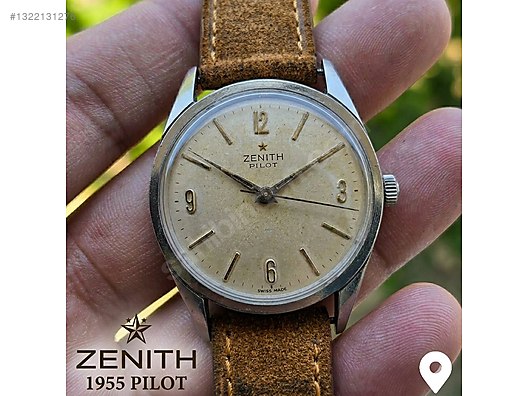 ANSTEY&WILSON スタークロック　1960年代 Zenith / Zenith pilot 1955 Full orjinal usta bakımlı dakik