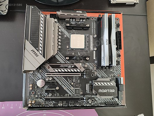 Toplama / AMD Ryzen 7 5700X + Msi MAG B550M Mortar + XPG Spectrix