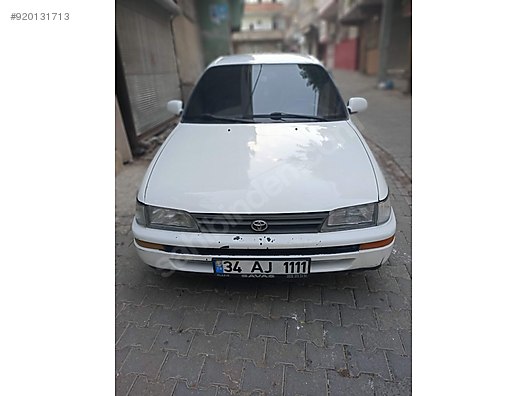 toyota corolla 1 6 xli 93 model xli alan pisman olmaz sahibinden comda 920131713